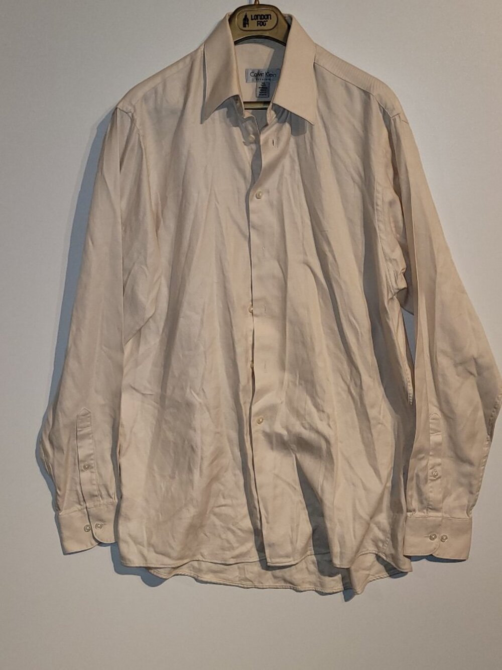 Calvin Klein Men's Long Sleeve Dress Shirt